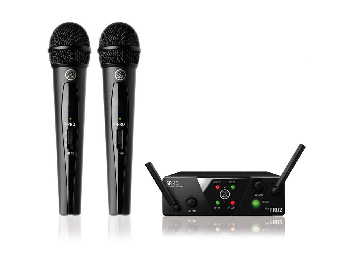 AKG WMS40 MINI Dual Vocal Set ISM2/3