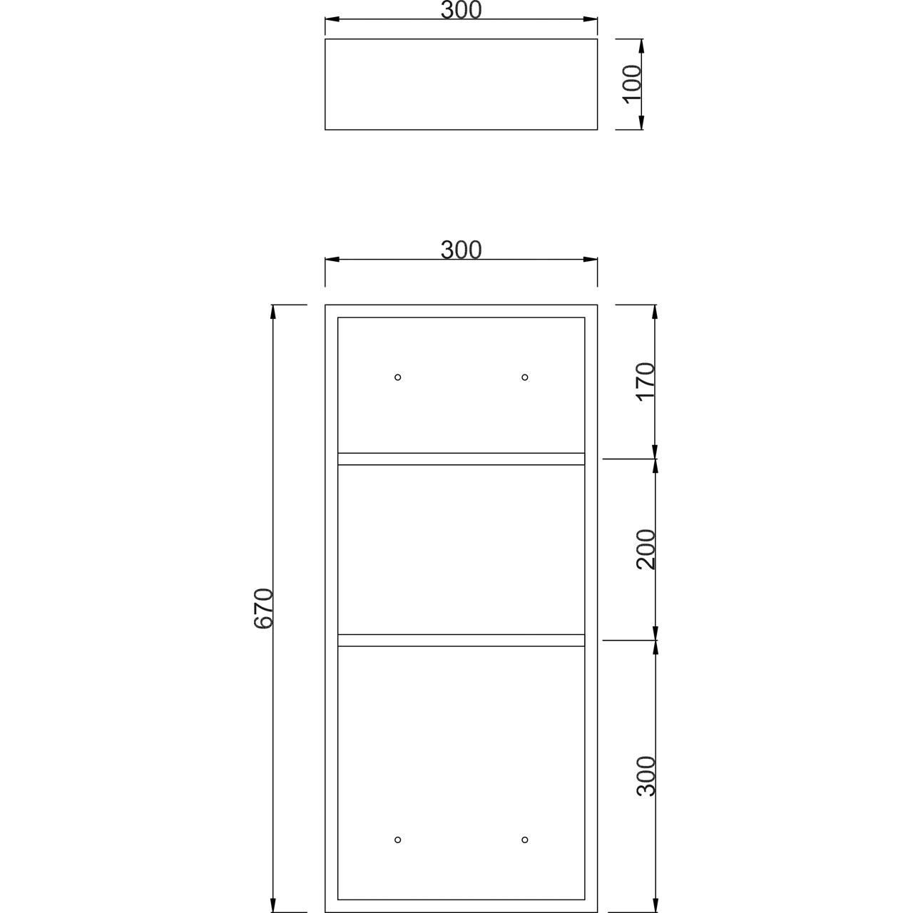 Single Cabinet - 2