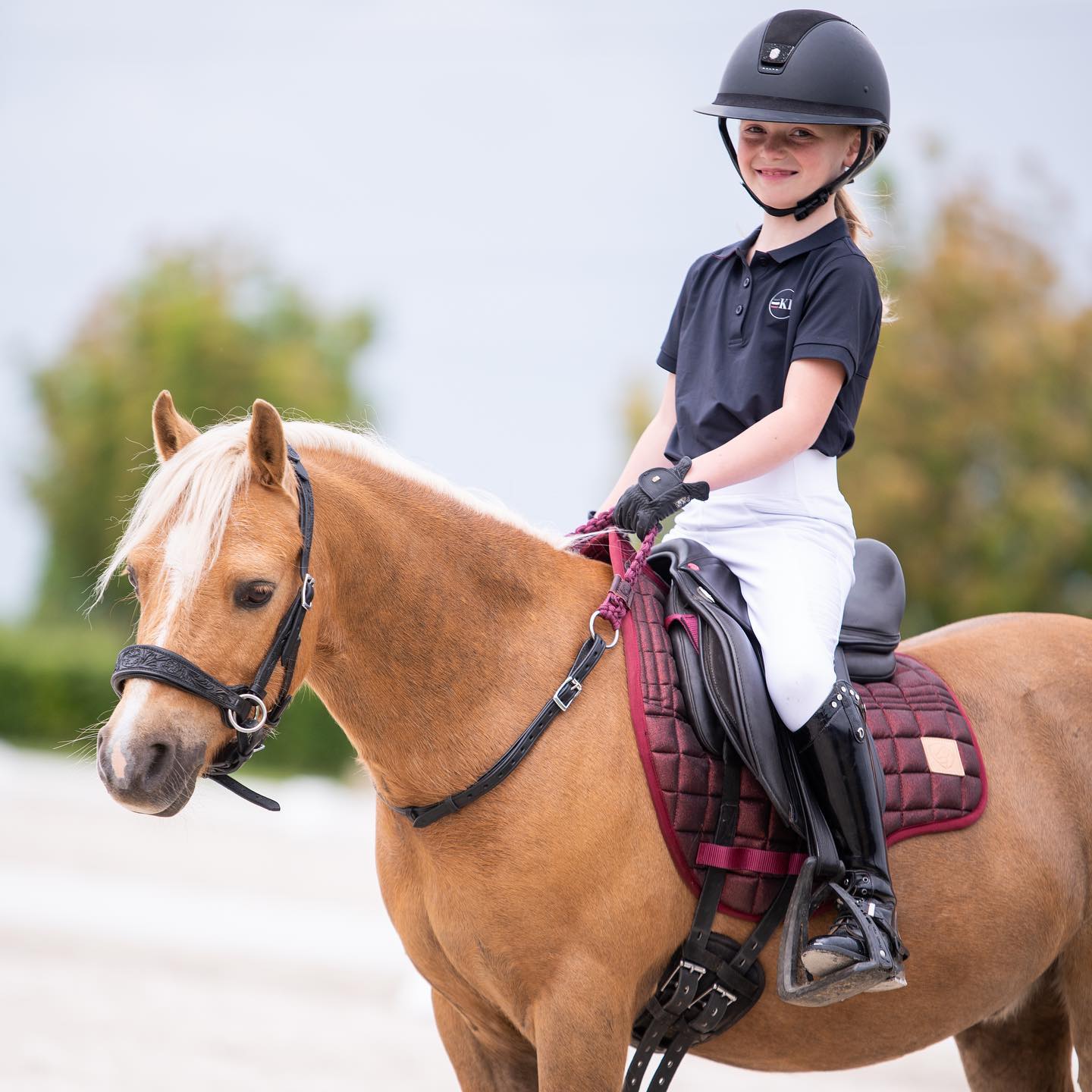 Halsring / cordeo Edix© Aisha, burgundy - 16