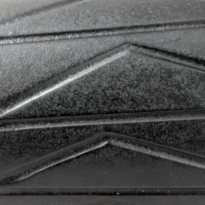 Ingrid Atterberg (1950s) Unique Black Vase with Relief Decor 26 cm