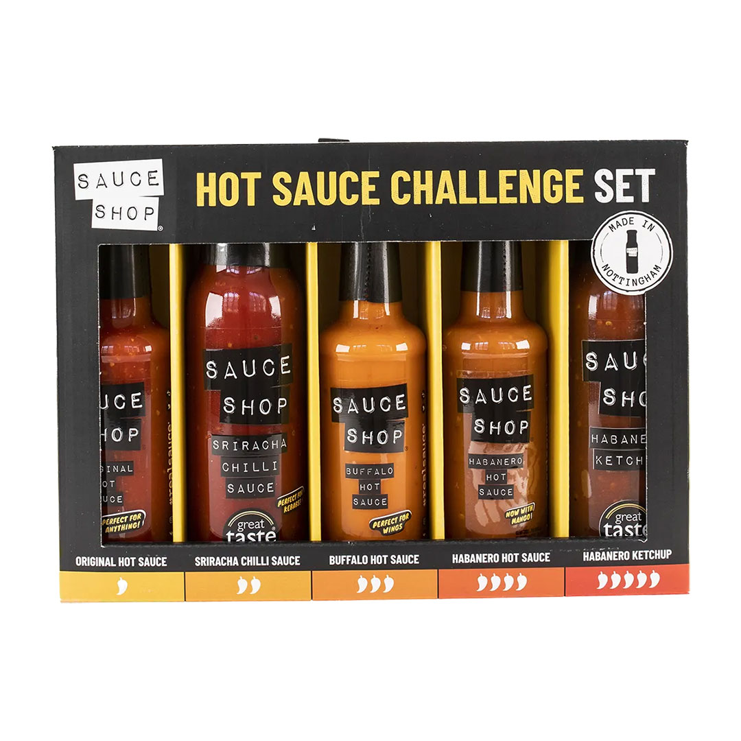 Hot Sauce Challenge Set 5p Actlife7 Livsstilsbutik
