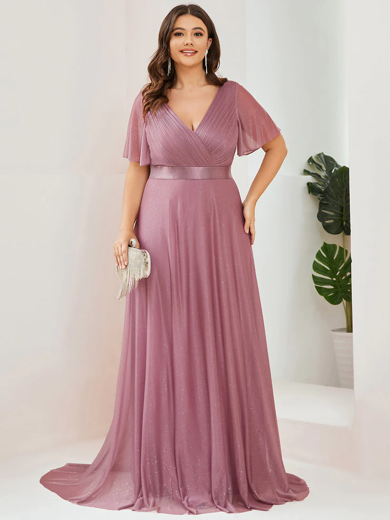 Bal/aftonklänning (50159-S) plus  - 6