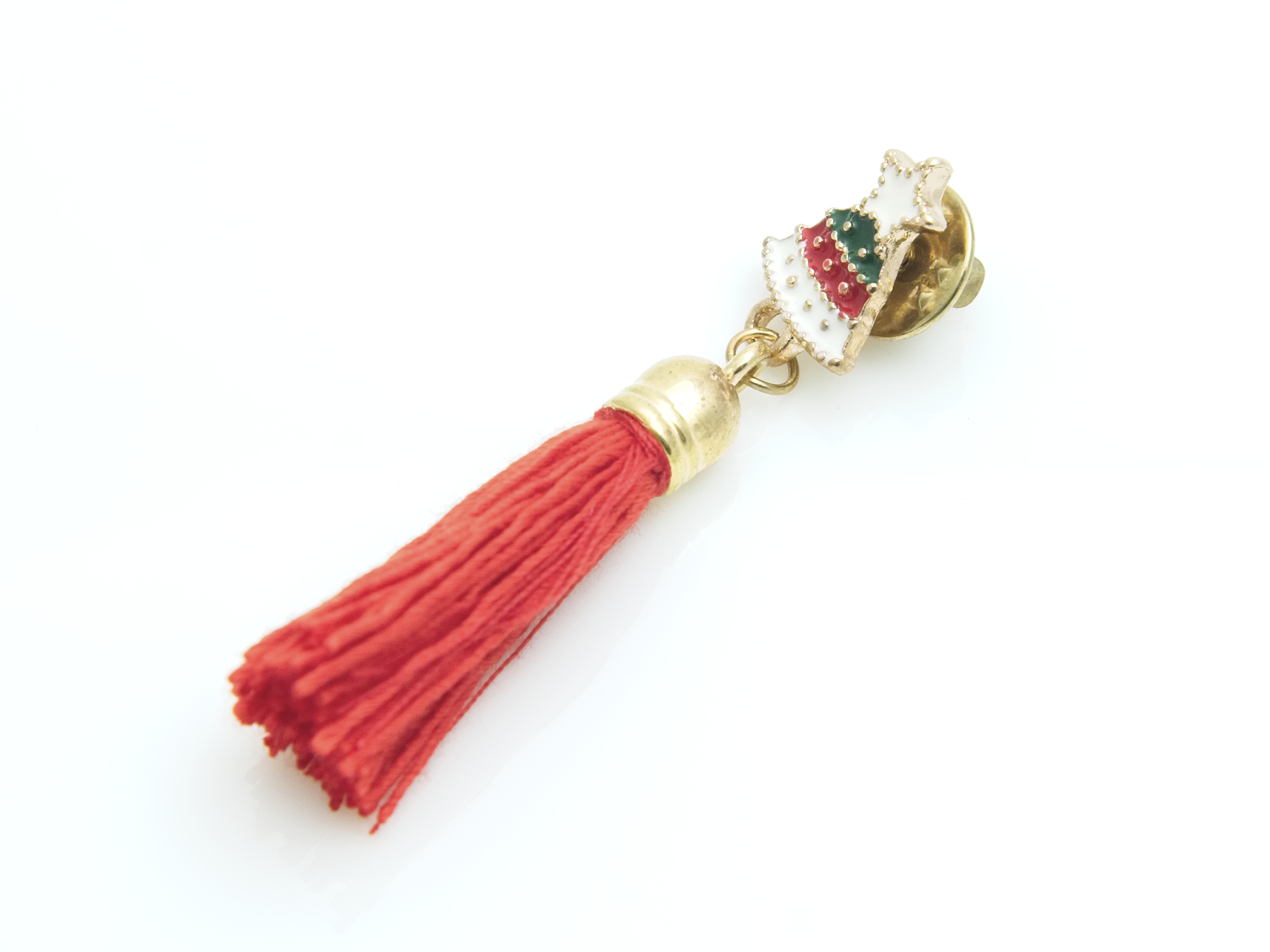 Pin jultassel
