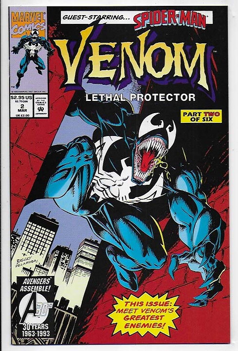 Venom: Lethal Protector # 2 VF/NM