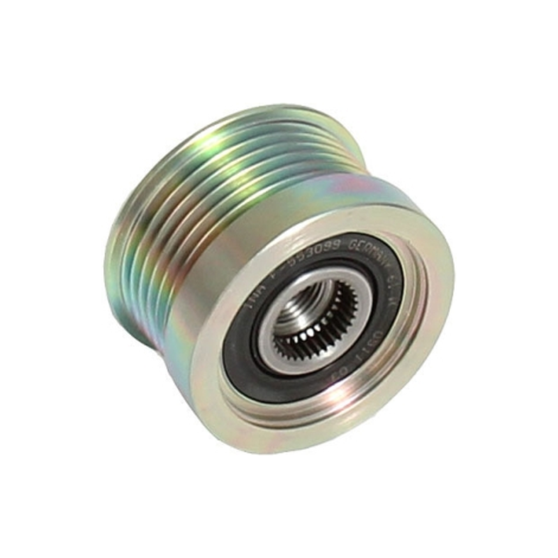 Belt pulley for alternator