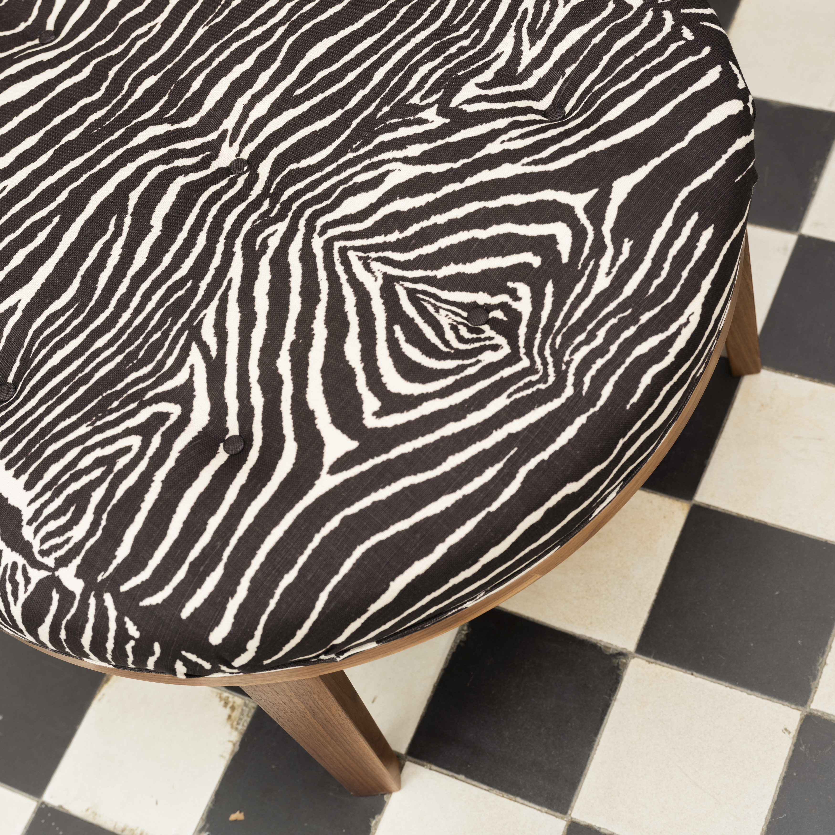  Rund Pall valnöt/Le Zebre - 2