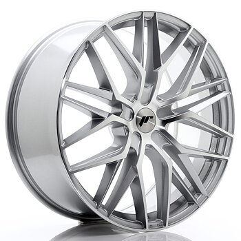22" JR Wheels JR28 - Silver Machined Face