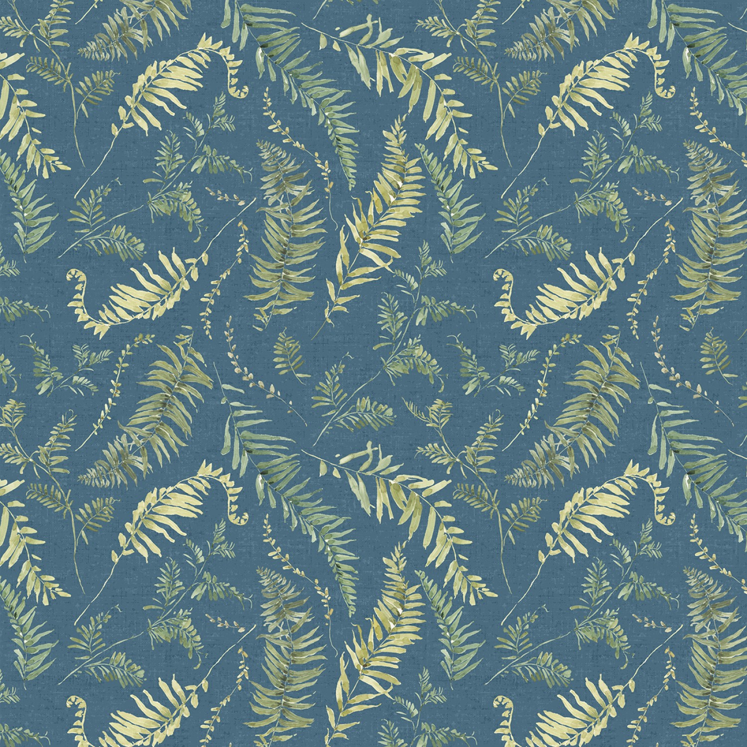 Green Fields - Blue Ferns All Over - fjärilsbunkar