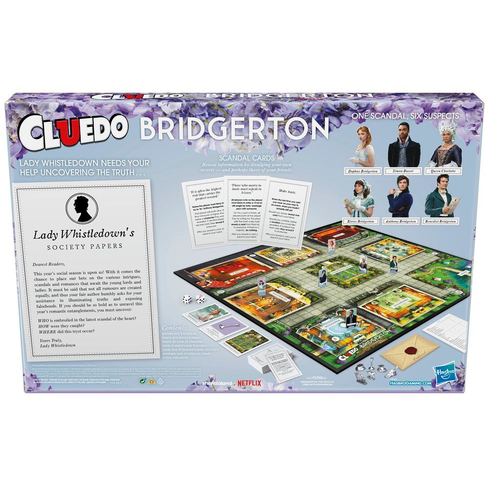 Hasbro Gaming Cluedo Bridgerton EN - 3
