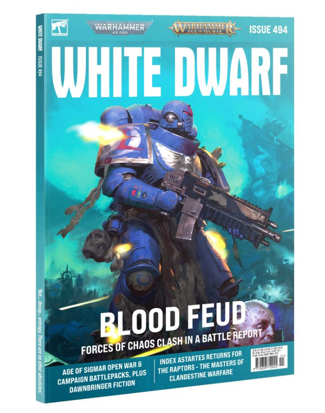 Warhammer White Dwarf 494