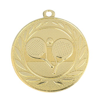 Medaljer 50 mm präglade - Padel - Guld, Silver, Brons