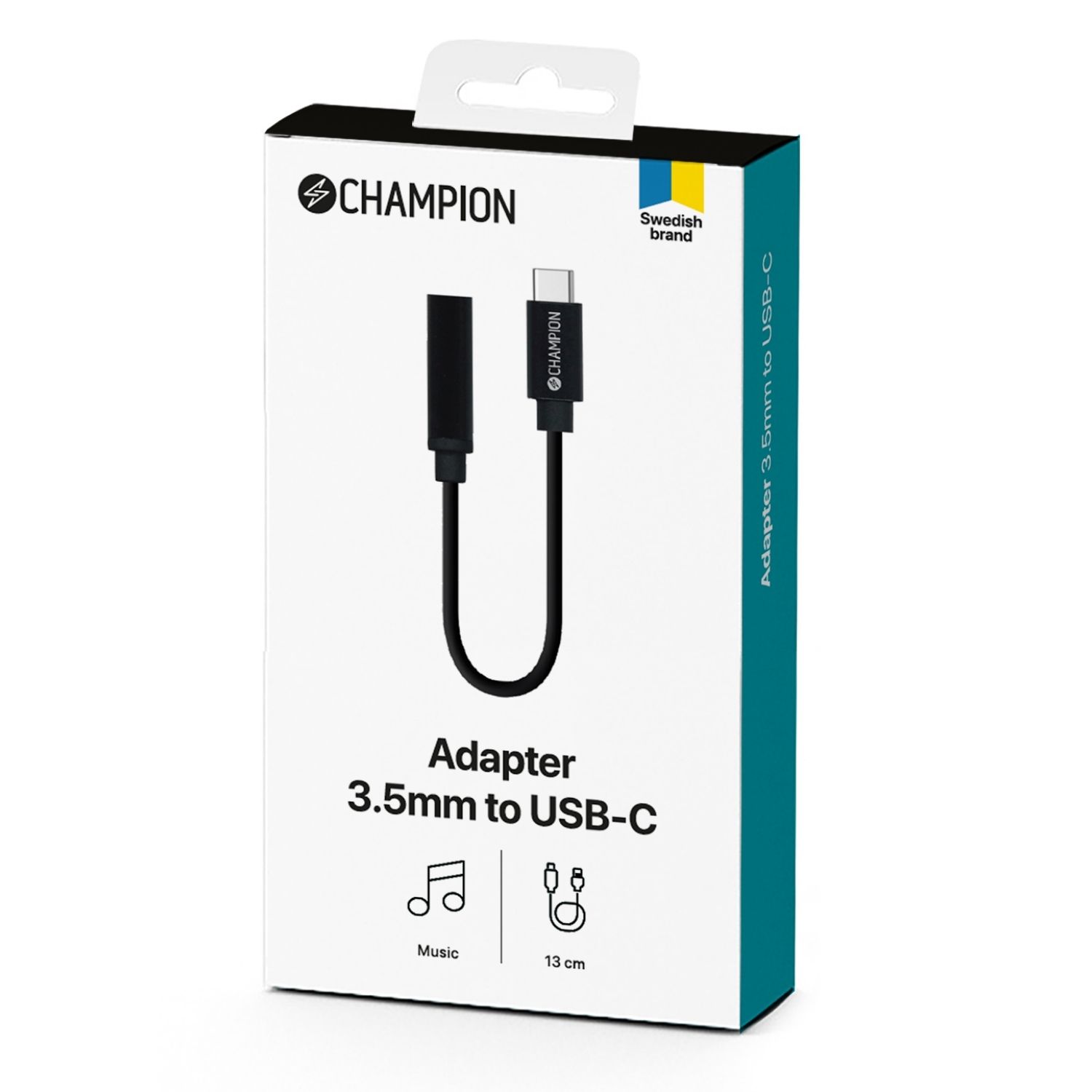 Adapter USB-C till 3.5mm DAC Svart - 2