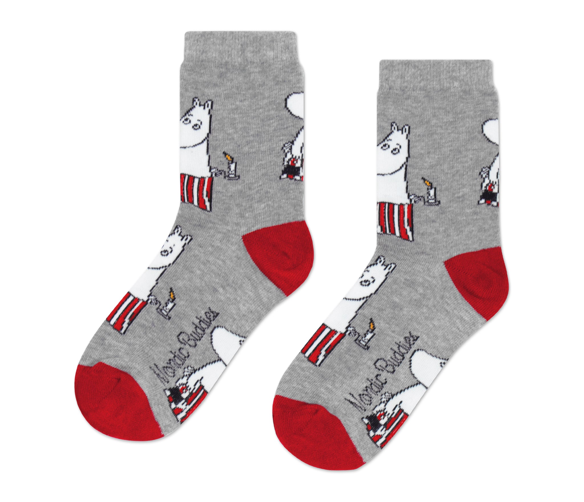 Moomin Women's Socks - Moominmamma in night- Grey - 2