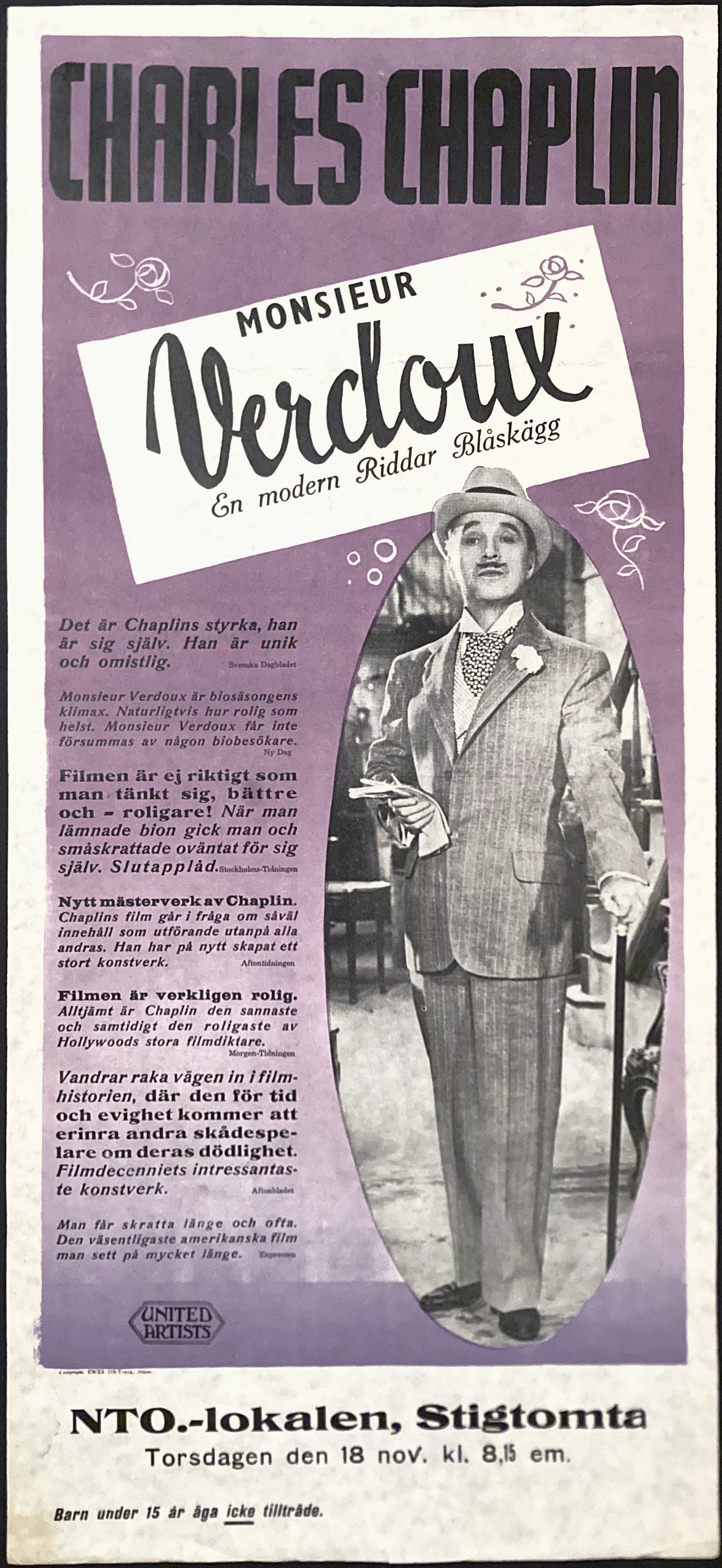 MONSIEUR VERDOUX (1947)
