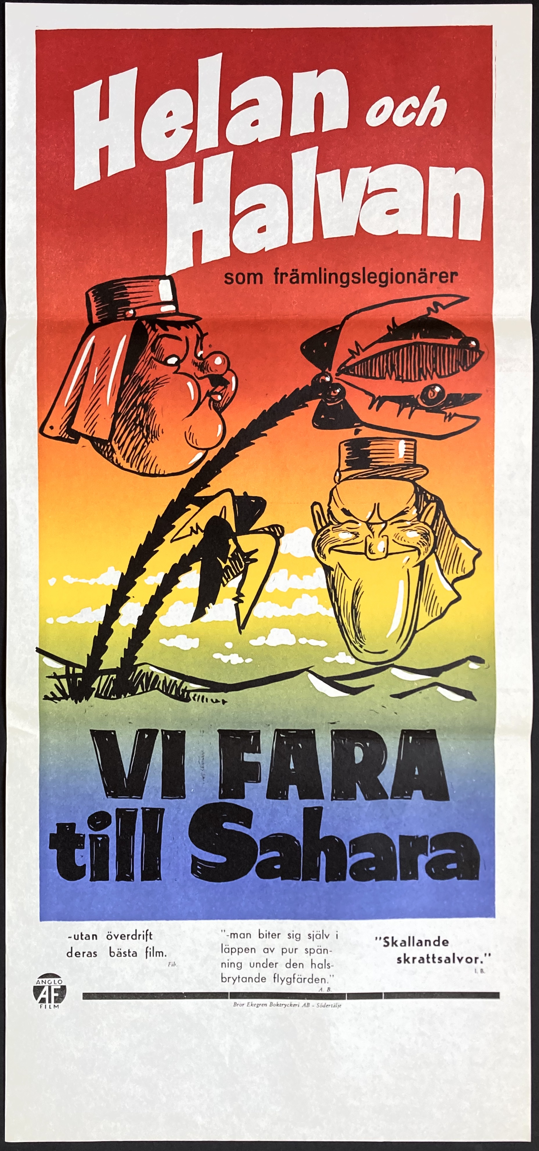 VI FARA TILL SAHARA (1939)
