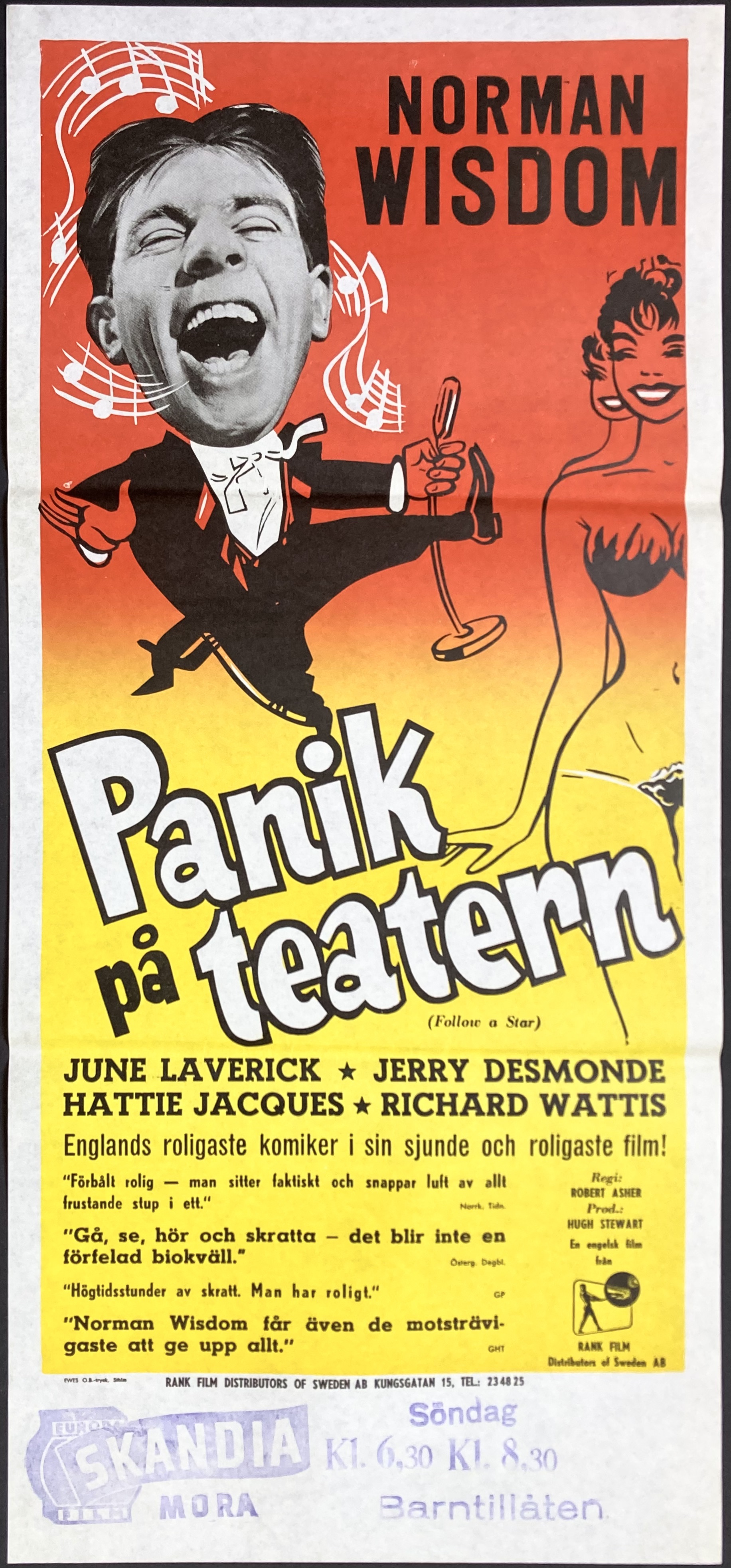 PANIK PÅ TEATERN (1959)