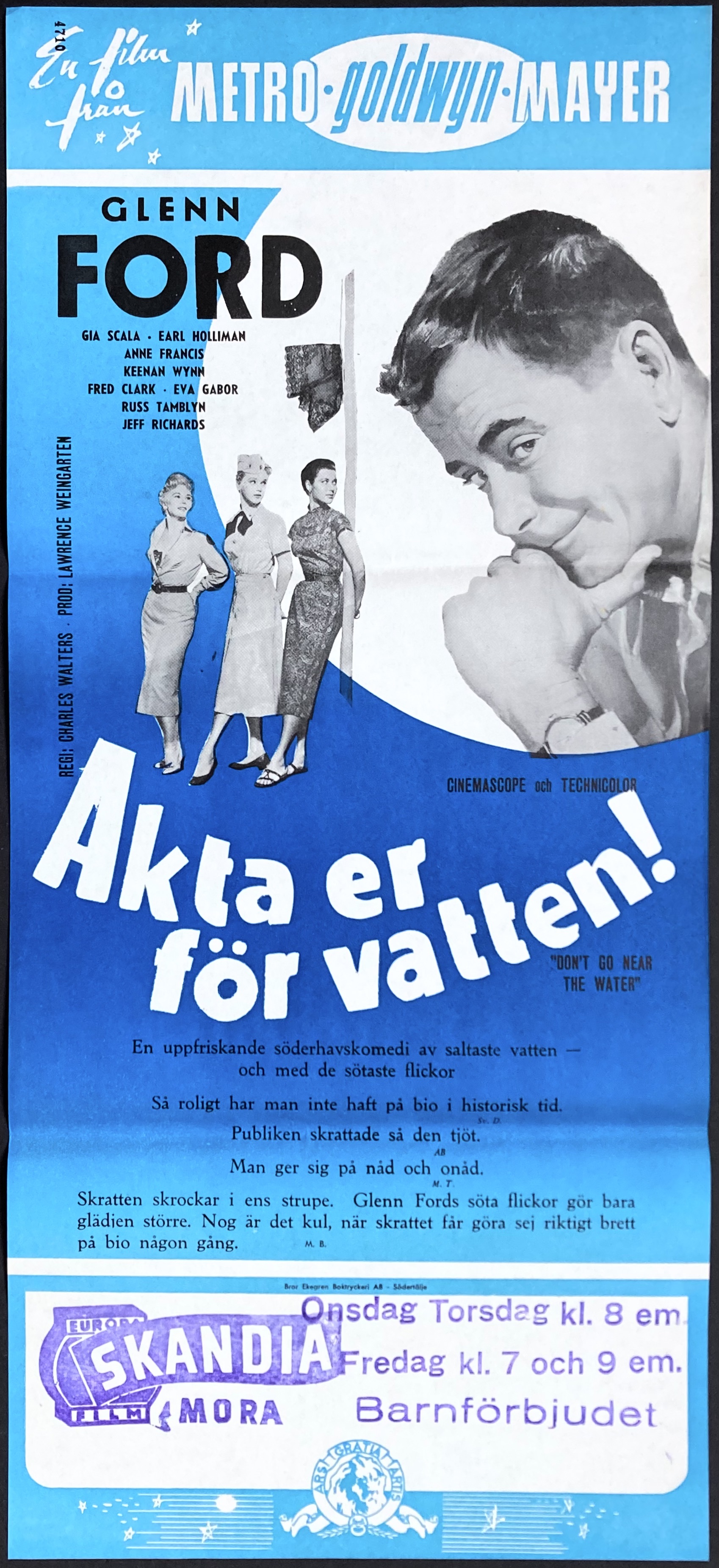 Don T Go Near The Water 1957 Nostalgipalatset - DON'T GO NEAR THE WATER (1957)