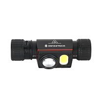 SwissTech Pannlampa  EINZIGARTIG 1700 Lumen, uppladdningsbar black friday