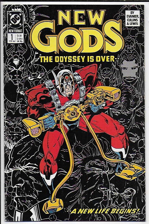 New Gods 2nd Series # 1 VF 1st Issue