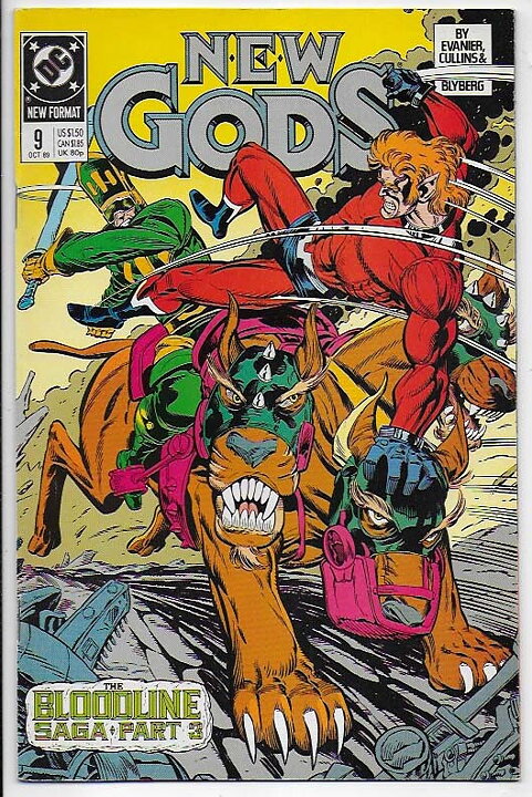 New Gods 2nd Series # 9 VF+
