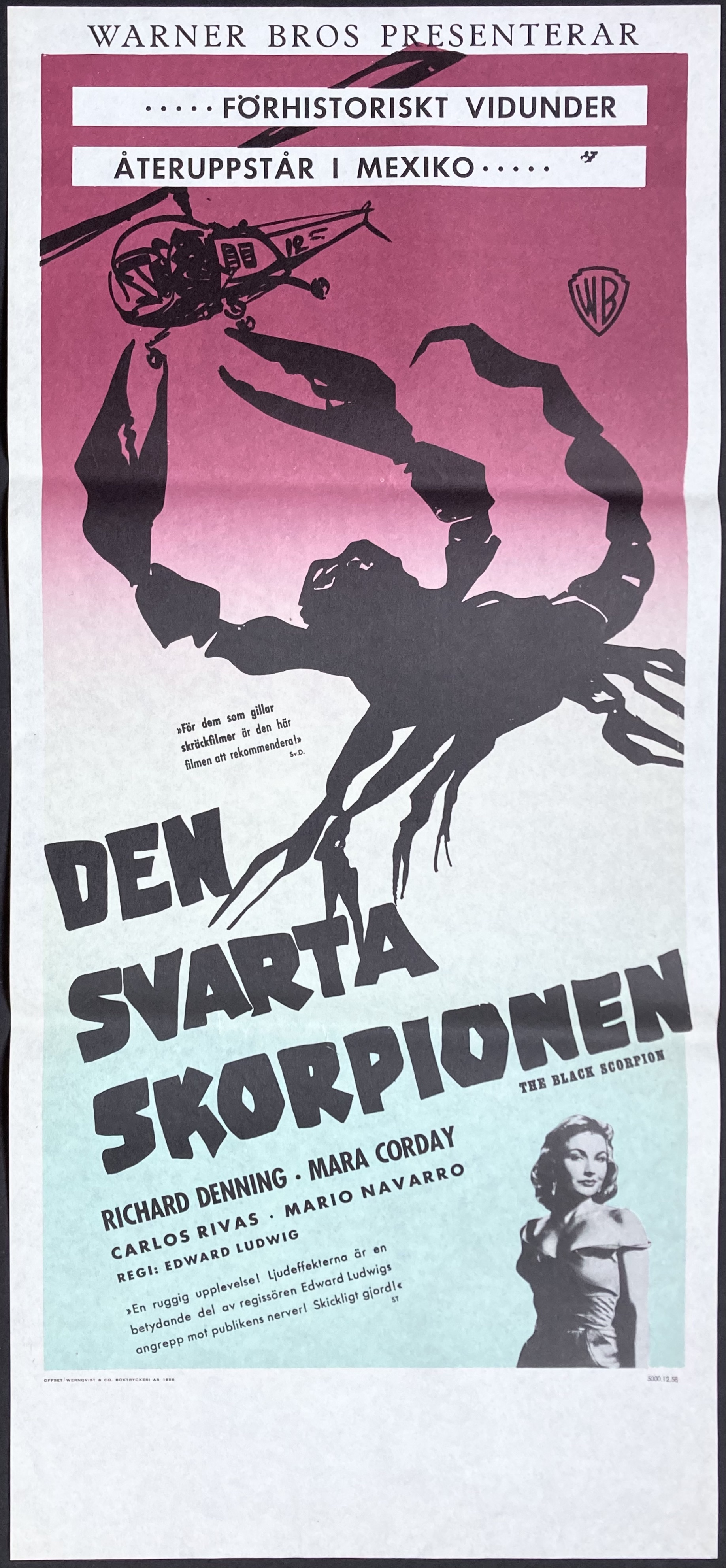 THE BLACK SCORPION (1957)