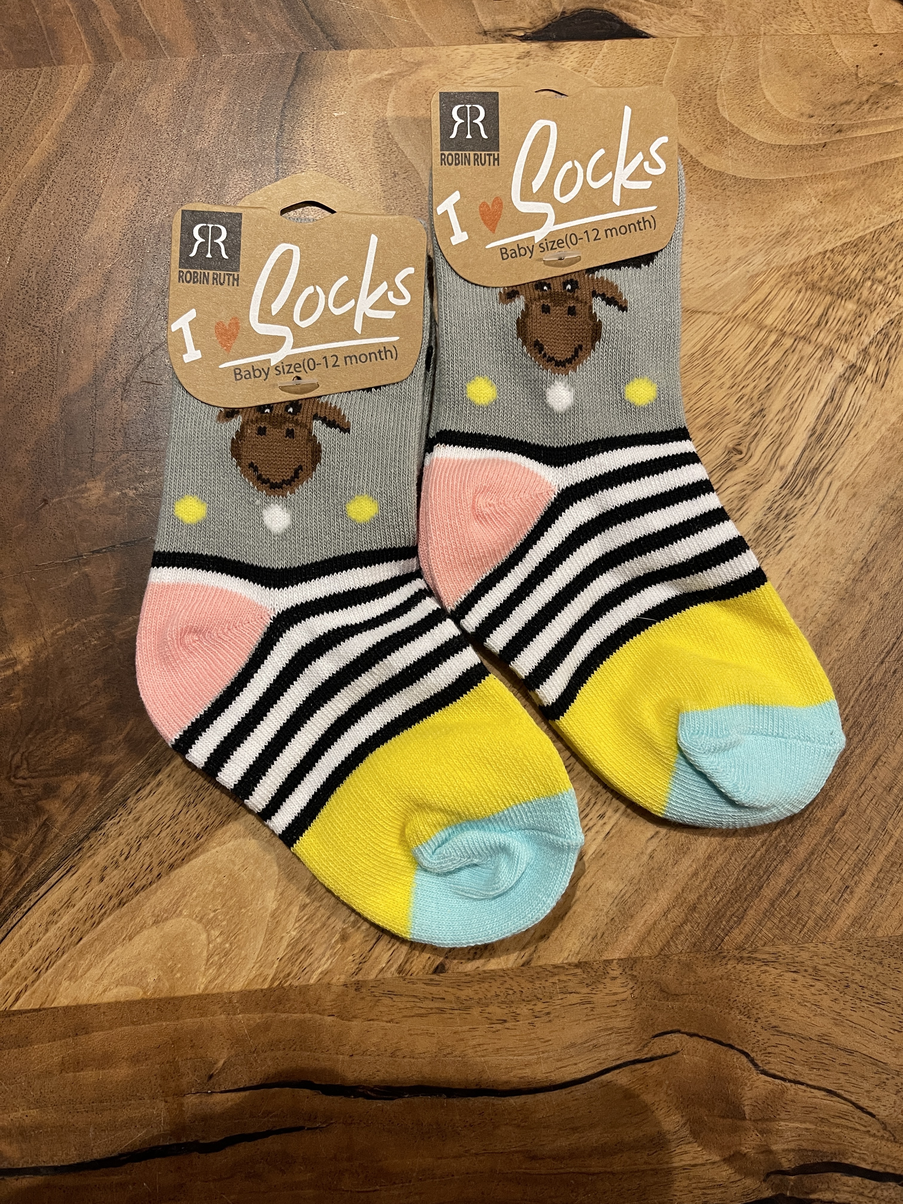 Socken Baby kleiner Elch
