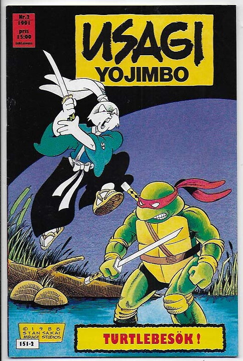 Usagi Yojimbo 1991 Nr 2 VF/NM