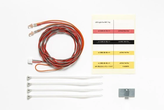TAMIYA LED Light for MFC (φ3 / Red / 1,100mm)