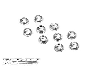 Alu Conical Shim 3x6x2.0mm (10)