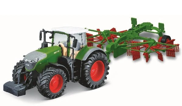 Burago Tractor with wheels Fendt 1050 Vario 10cm green - 2