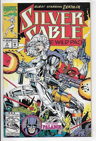 Silver Sable and The Wild Pack # 6 FN