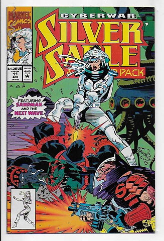 Silver Sable and The Wild Pack # 11 VF
