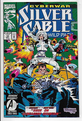 Silver Sable and The Wild Pack # 12 VF