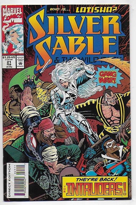 Silver Sable and The Wild Pack # 21 FN/VF