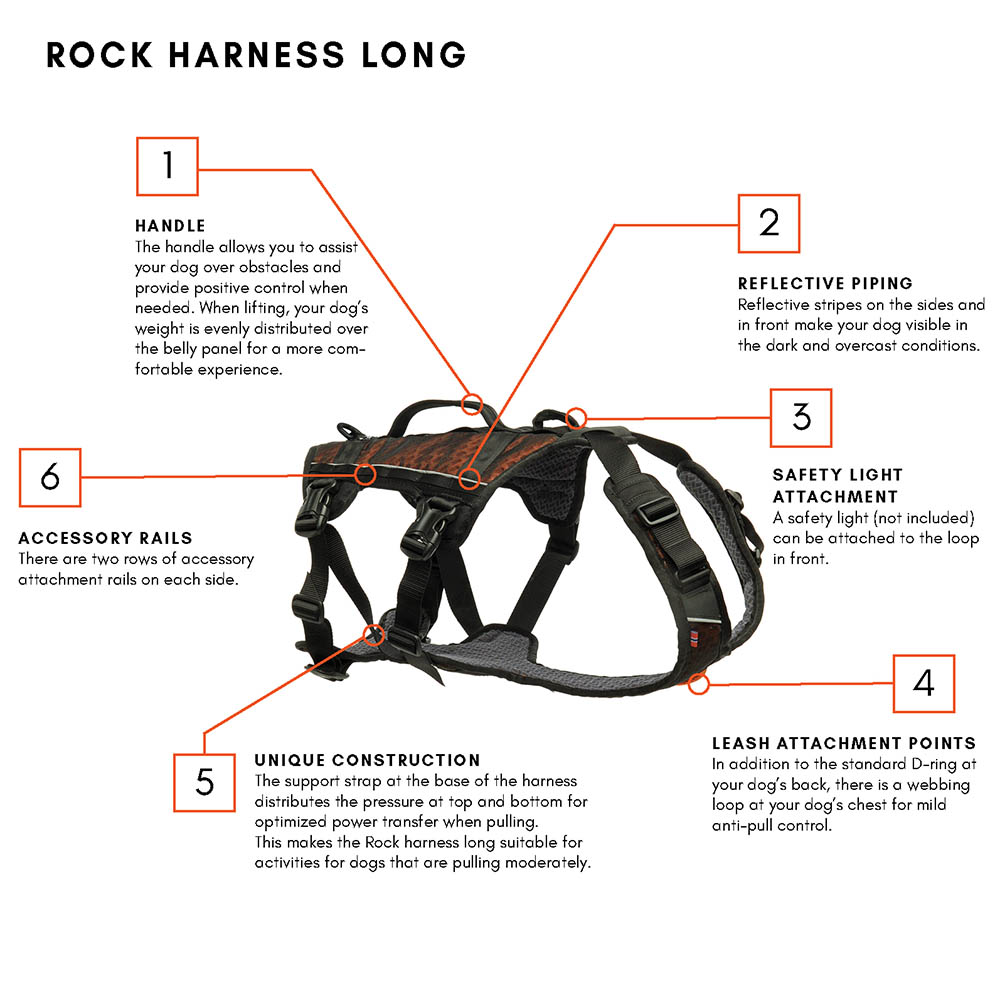 vad gör Rock long hundsele så bra?