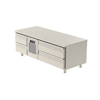 Grillkylbänk 1600, 2L + kylkassett + 2L 2/1-GN