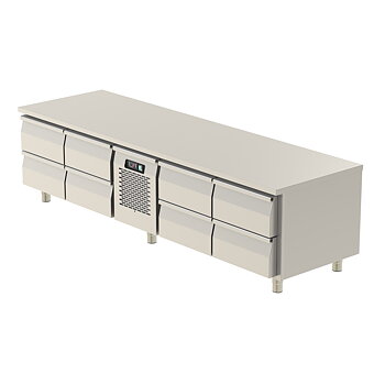 Grillkylbänk 2200, 2L + 2L + kylkassett + 2L + 2L