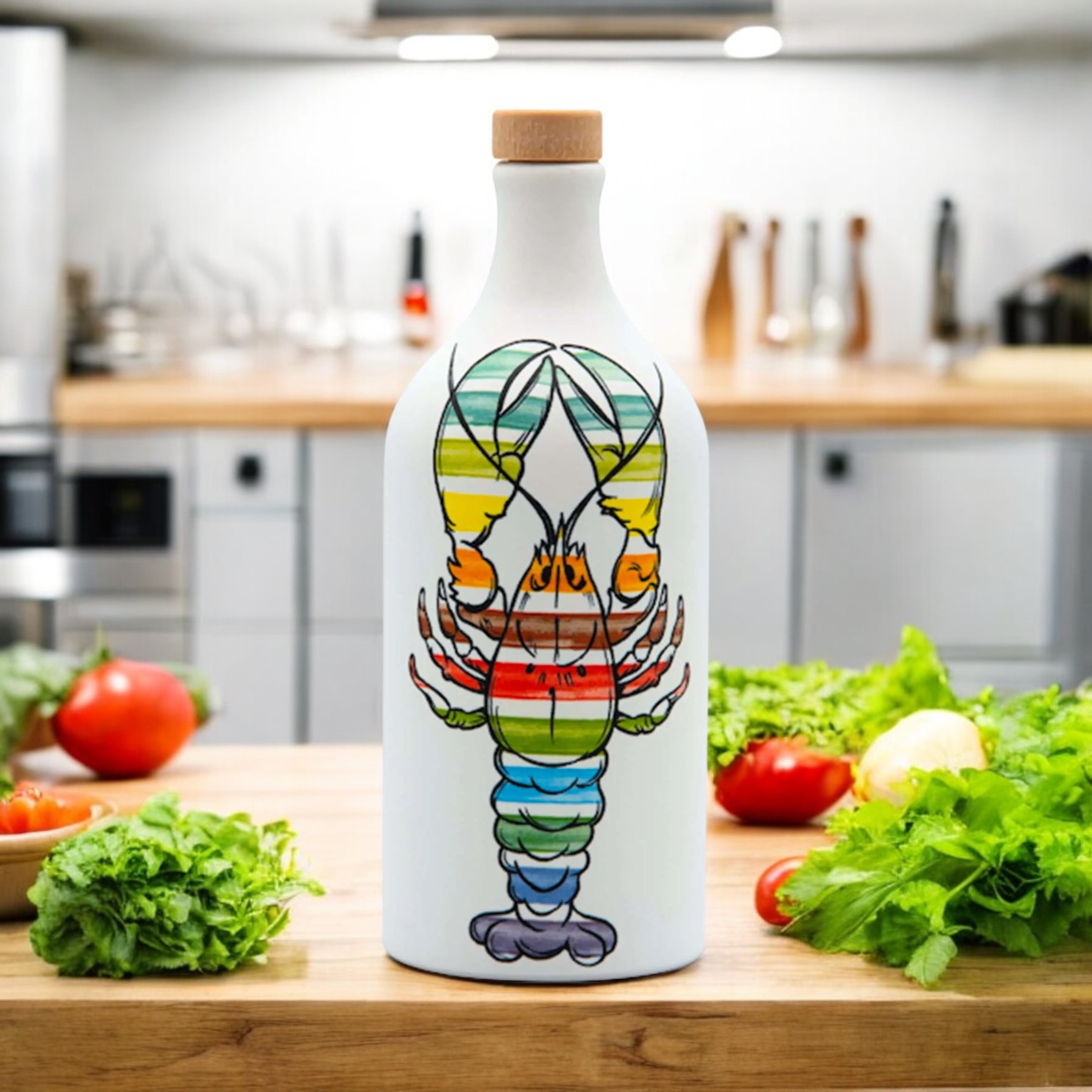 Muraglia Extra Virgin Olive Oil in Clay Jar | HappyPride
