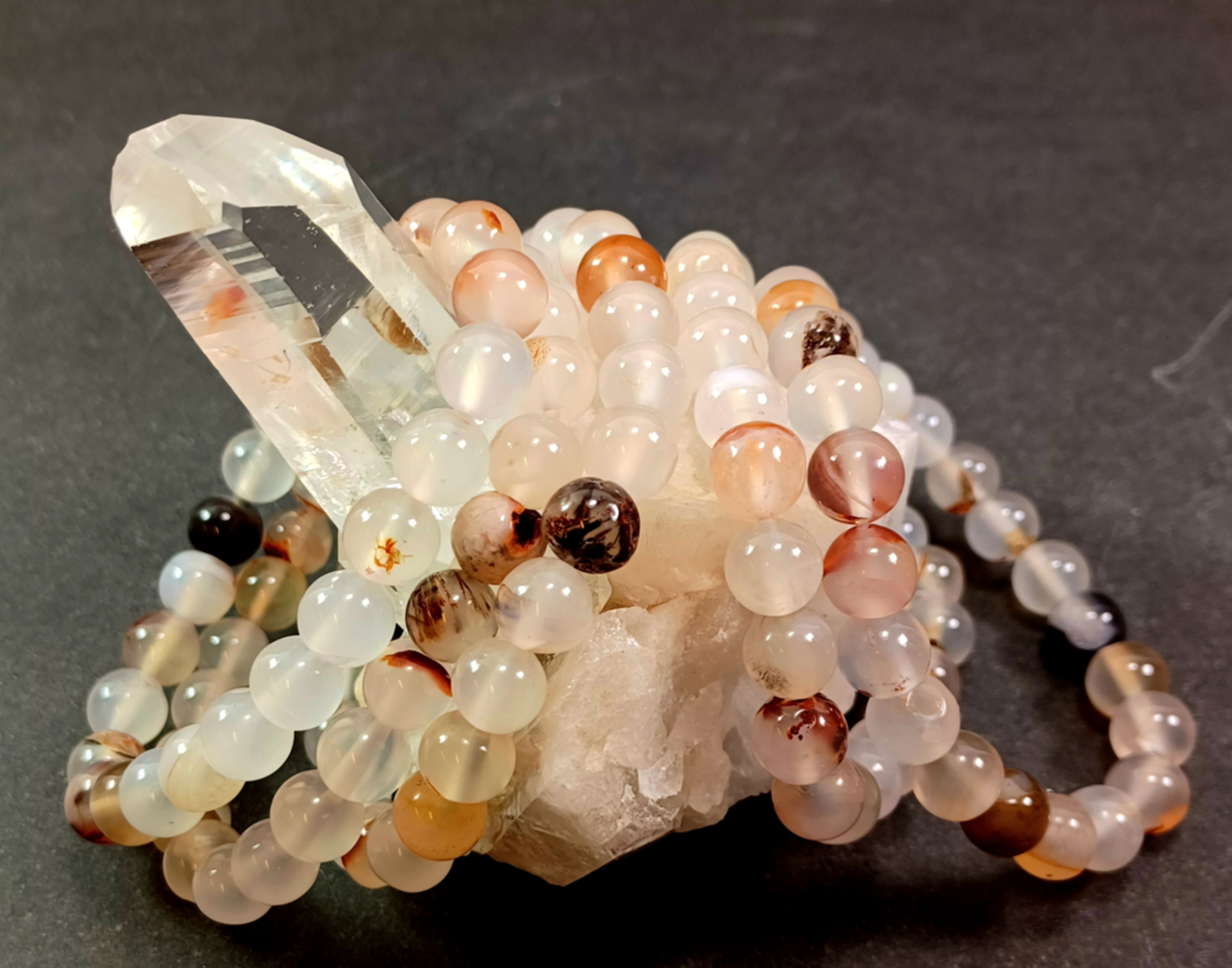 Armband - Ljus Agat