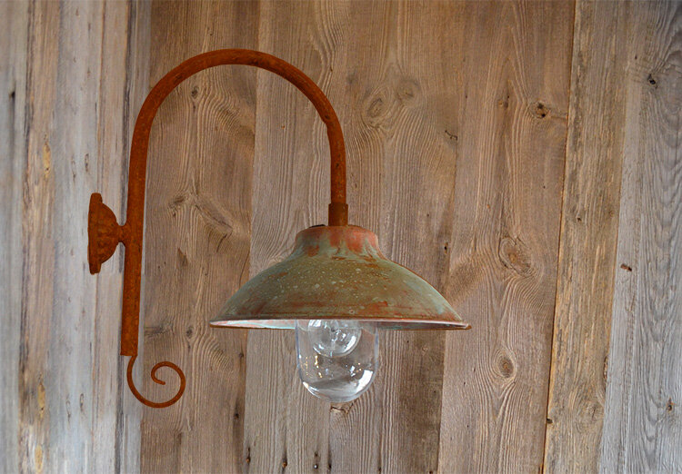 Stallampa Koppar - Packhus Nr. 1903 Ø 28 cm