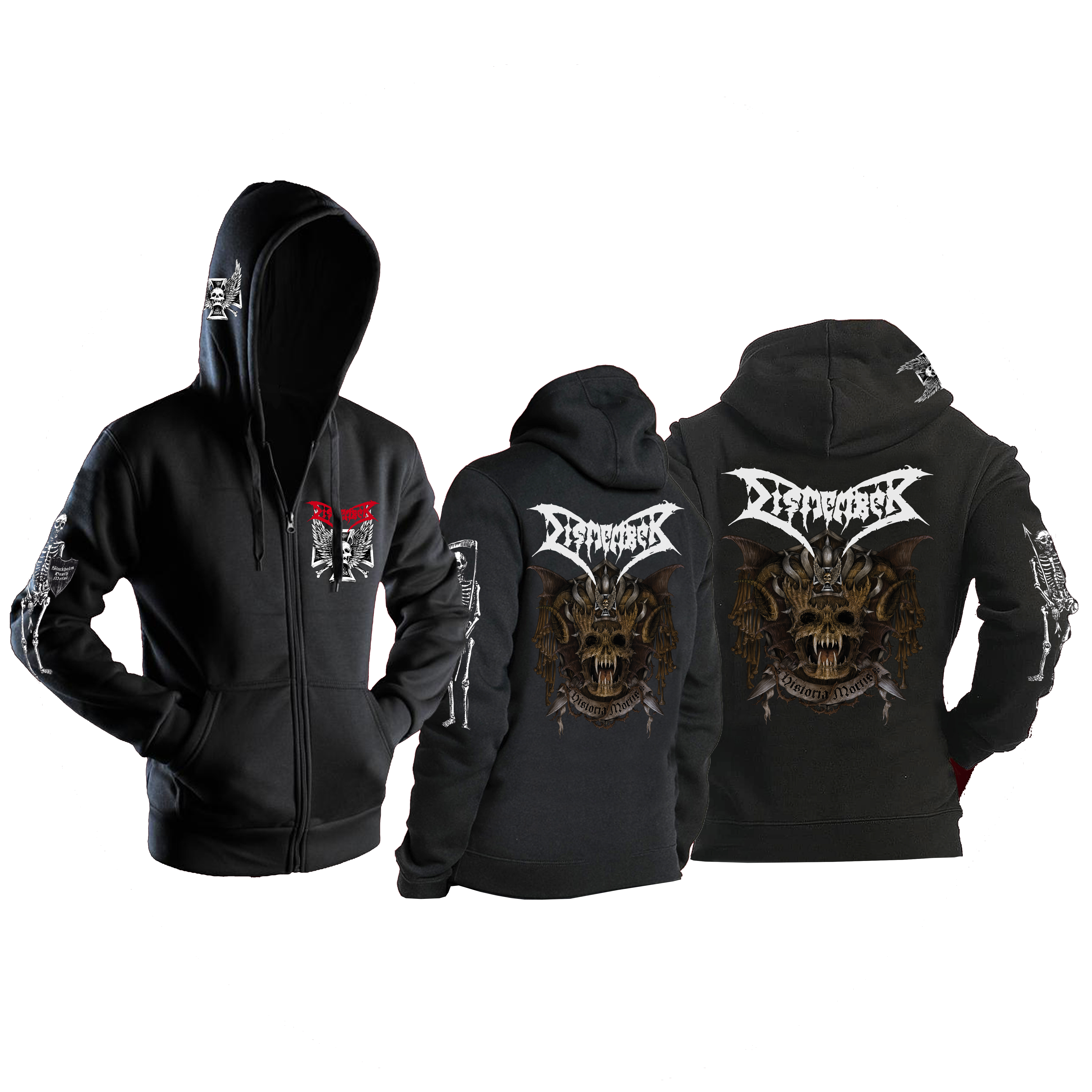 Dismember - DISMEMBER - ZIP-HOOD, HISTORIA MORTIS