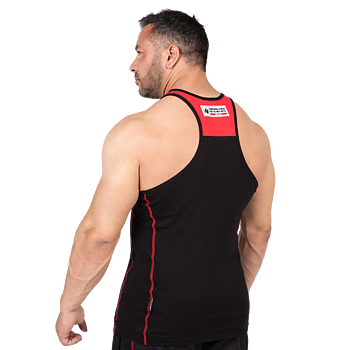 Wallace Tank Top, black/red