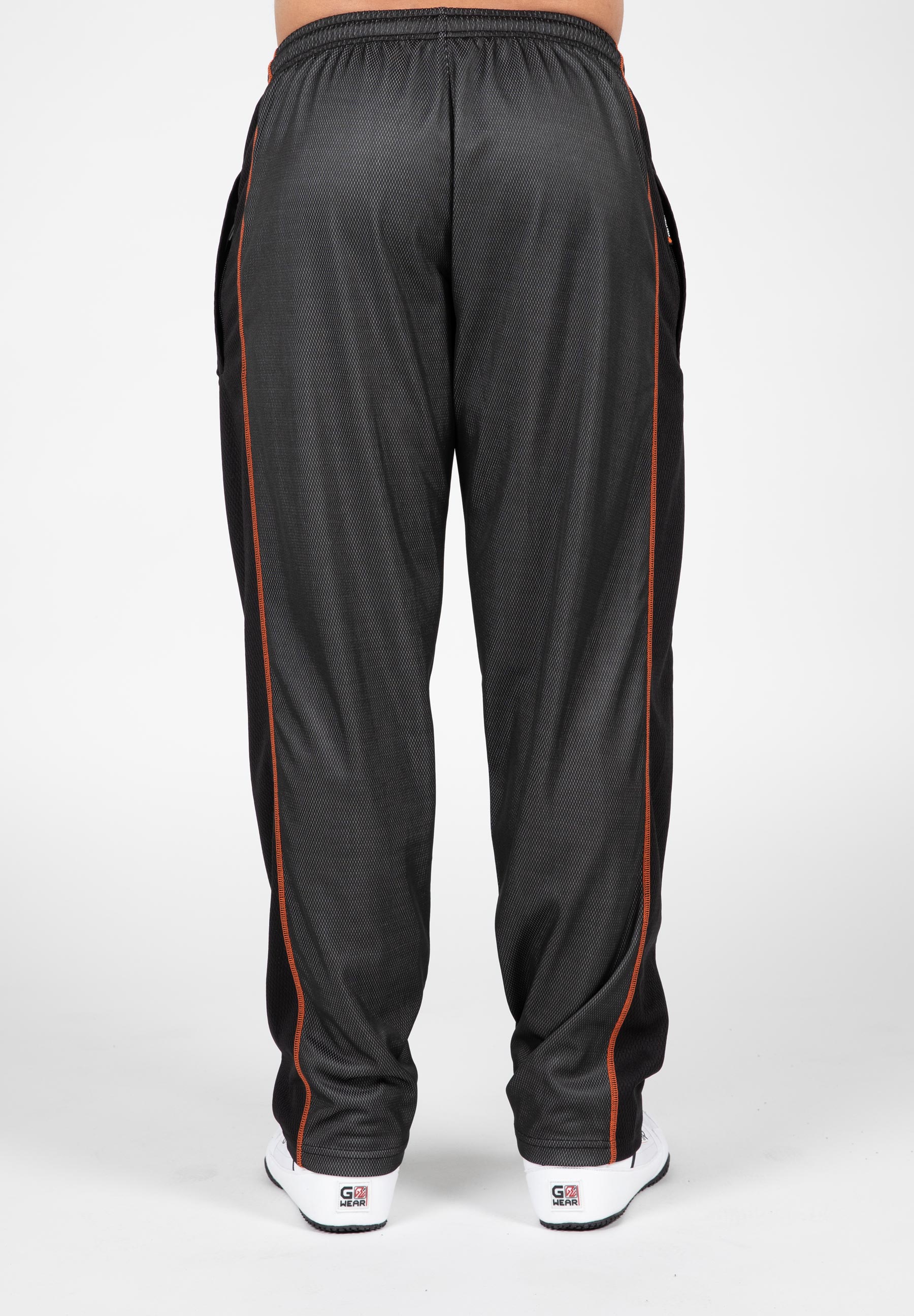 Wallace Mesh Pants, grey/orange - 9