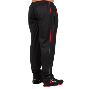 Wallace Mesh Pants, black/red
