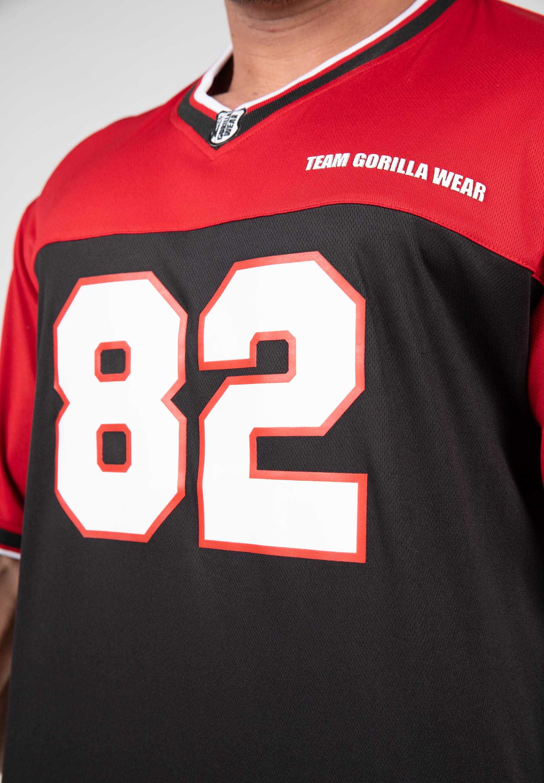 Trenton Football Jersey, black/red - 5