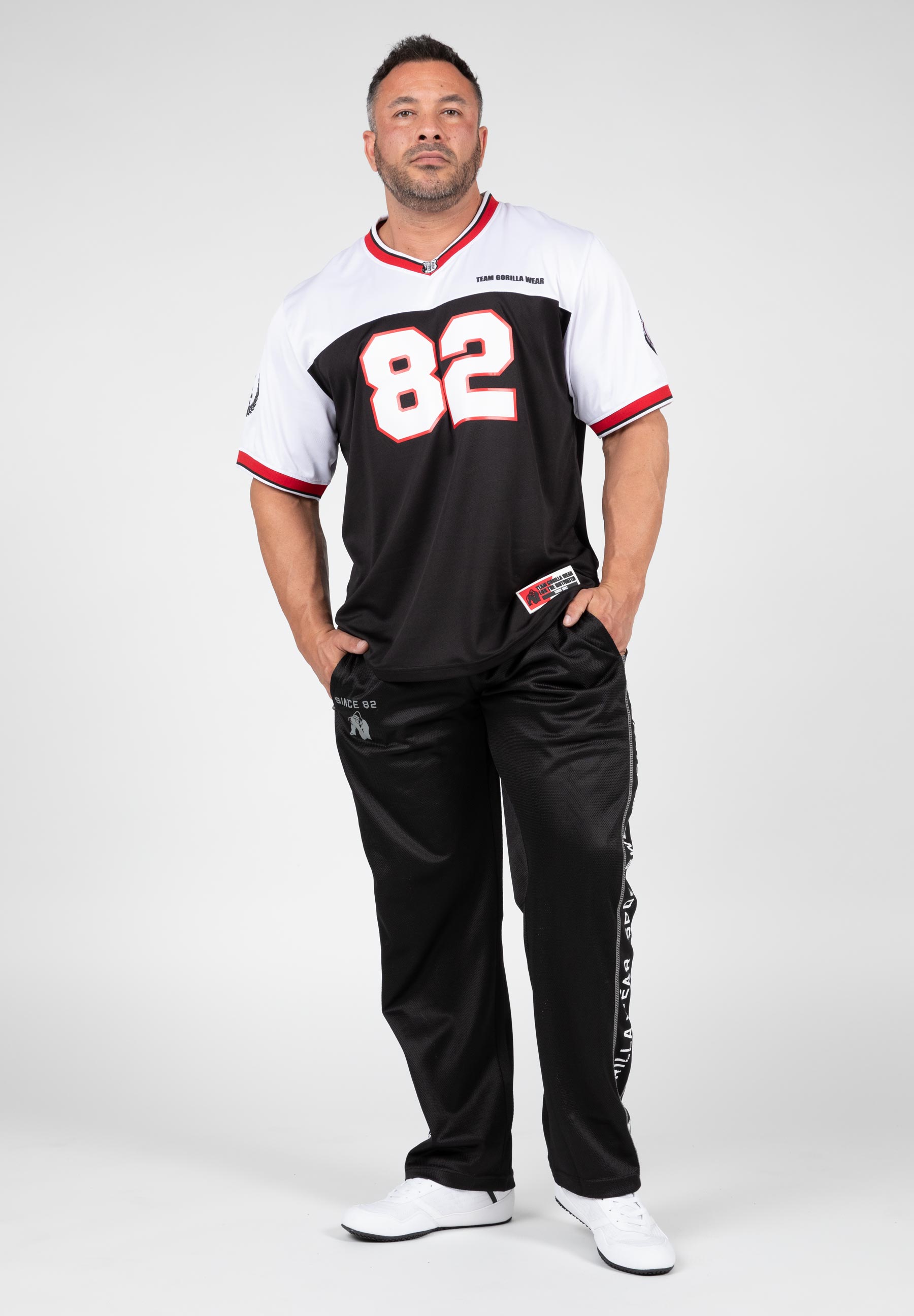 Trenton Football Jersey, black/white - 10