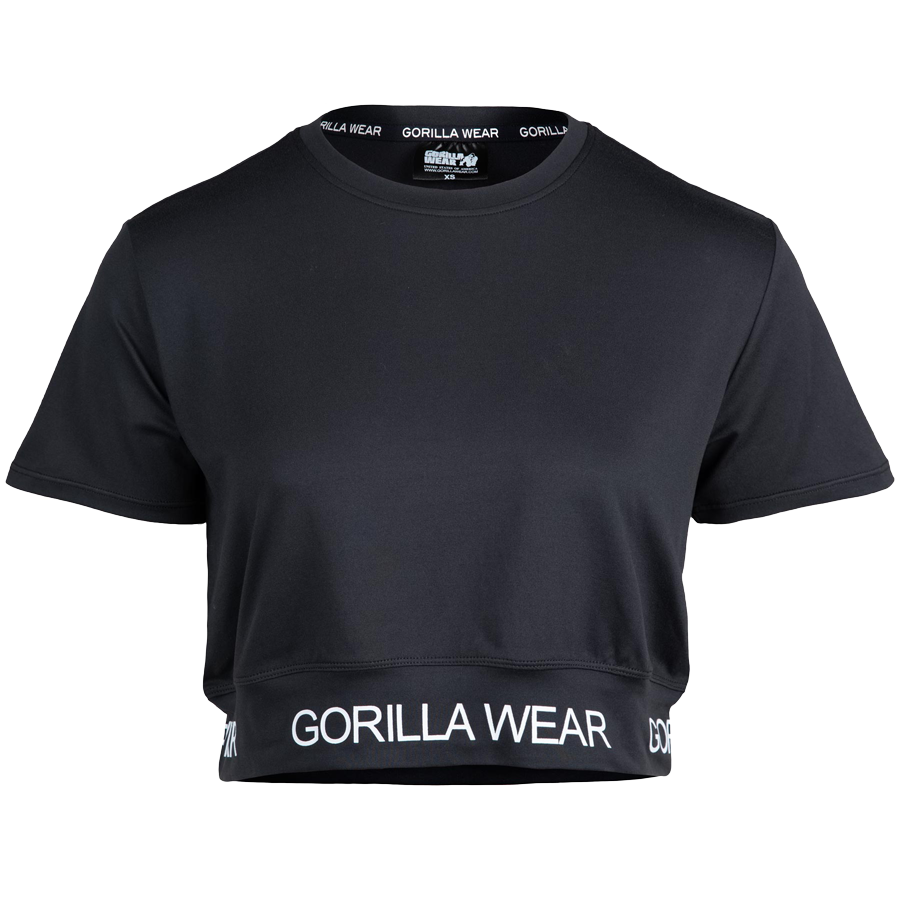 Colby Cropped T-Shirt, black - 6