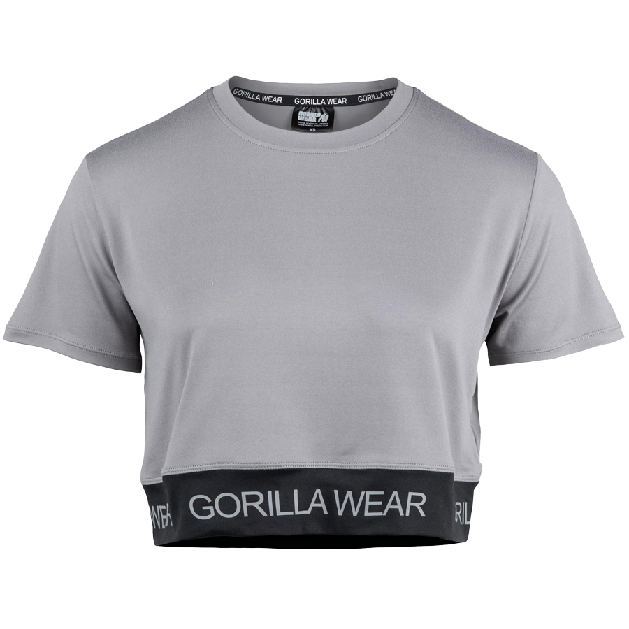 Colby Cropped T-Shirt, grey - 6