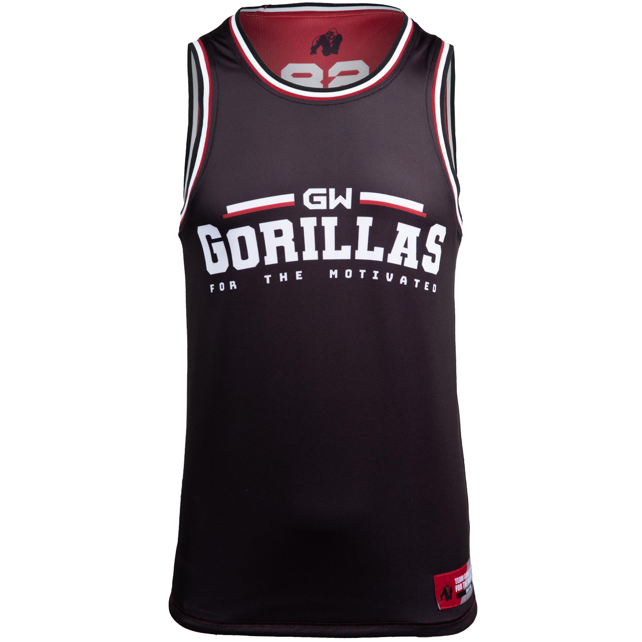 Keene Reversible Tank Top, red/black - 13