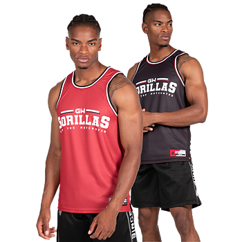 Keene Reversible Tank Top, red/black